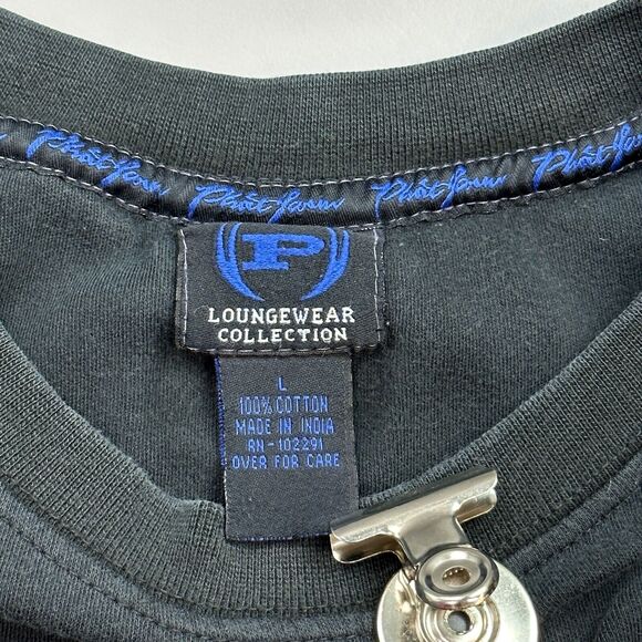 Vintage Phat Farm Shirt Mens Large Black Loungewear Collection Hip Hop Oversized - Picture 3 of 8